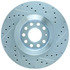 227.33096R by CENTRIC - Select Sport Drilled & Slotted Rotor, Right