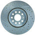 227.33098L by CENTRIC - Select Sport Drilled & Slotted Rotor, Left