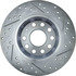 227.33099R by CENTRIC - Select Sport Drilled & Slotted Rotor, Right