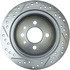 227.34019L by CENTRIC - Select Sport Drilled & Slotted Rotor, Left