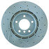 Centric 227.34039R Disc Brake Rotor Select Sport Drilled & Slotted Rotor, Right