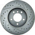 227.34048R by CENTRIC - Select Sport Drilled & Slotted Rotor, Right