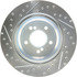 227.34054L by CENTRIC - Select Sport Drilled & Slotted Rotor, Left