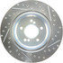 227.34054R by CENTRIC - Select Sport Drilled & Slotted Rotor, Right