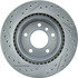 227.34078L by CENTRIC - Select Sport Drilled & Slotted Rotor, Left