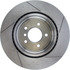 227.34109 by CENTRIC - C-Tek Standard Drilled and Slotted Brake Rotor