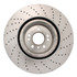 227.35136 by CENTRIC - C-Tek Standard Drilled and Slotted Brake Rotor