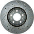 227.39019R by CENTRIC - Select Sport Drilled & Slotted Rotor, Right