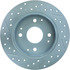 227.40024L by CENTRIC - Select Sport Drilled & Slotted Rotor, Left