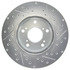 227.40036R by CENTRIC - Select Sport Drilled & Slotted Rotor, Right