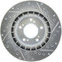 227.40048R by CENTRIC - Select Sport Drilled & Slotted Rotor, Right