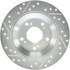 227.40050L by CENTRIC - Select Sport Drilled & Slotted Rotor, Left