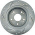 227.40068L by CENTRIC - Select Sport Drilled & Slotted Rotor, Left