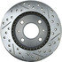 227.42060R by CENTRIC - Select Sport Drilled & Slotted Rotor, Right