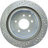 227.42077L by CENTRIC - Select Sport Drilled & Slotted Rotor, Left