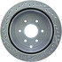 227.42087L by CENTRIC - Select Sport Drilled & Slotted Rotor, Left