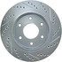 227.42090R by CENTRIC - Select Sport Drilled & Slotted Rotor, Right