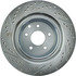 227.42093L by CENTRIC - Select Sport Drilled & Slotted Rotor, Left