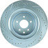 227.42101L by CENTRIC - Select Sport Drilled & Slotted Rotor, Left