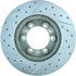 227.43013L by CENTRIC - Select Sport Drilled & Slotted Rotor, Left