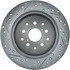 Centric 227.44090L Disc Brake Rotor Select Sport Drilled & Slotted Rotor, Left