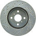 227.44092L by CENTRIC - Select Sport Drilled & Slotted Rotor, Left