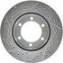 227.44109L by CENTRIC - Select Sport Drilled & Slotted Rotor, Left