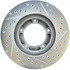 227.44108R by CENTRIC - Select Sport Drilled & Slotted Rotor, Right