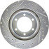 227.44112L by CENTRIC - Select Sport Drilled & Slotted Rotor, Left