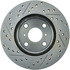 227.44119L by CENTRIC - Select Sport Drilled & Slotted Rotor, Left