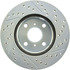 227.44119R by CENTRIC - Select Sport Drilled & Slotted Rotor, Right