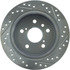 227.44126R by CENTRIC - Select Sport Drilled & Slotted Rotor, Right