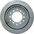 227.44128L by CENTRIC - Select Sport Drilled & Slotted Rotor, Left