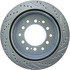 227.44128R by CENTRIC - Select Sport Drilled & Slotted Rotor, Right