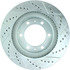 227.44129R by CENTRIC - Select Sport Drilled & Slotted Rotor, Right