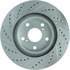 227.44146L by CENTRIC - Select Sport Drilled & Slotted Rotor, Left