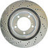 227.44156L by CENTRIC - Select Sport Drilled & Slotted Rotor, Left