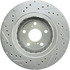 227.44158L by CENTRIC - Select Sport Drilled & Slotted Rotor, Left