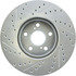 227.44160L by CENTRIC - Select Sport Drilled & Slotted Rotor, Left