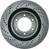 227.44174L by CENTRIC - Select Sport Drilled & Slotted Rotor, Left