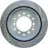 227.44175R by CENTRIC - Select Sport Drilled & Slotted Rotor, Right