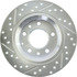 227.45064L by CENTRIC - Select Sport Drilled & Slotted Rotor, Left