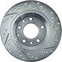 227.45064R by CENTRIC - Select Sport Drilled & Slotted Rotor, Right