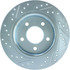 227.45067L by CENTRIC - Select Sport Drilled & Slotted Rotor, Left