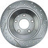 227.45083R by CENTRIC - Select Sport Drilled & Slotted Rotor, Right