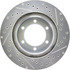 227.44112R by CENTRIC - Select Sport Drilled & Slotted Rotor, Right