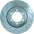 227.44118L by CENTRIC - Select Sport Drilled & Slotted Rotor, Left