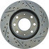 Centric 227.46039R Disc Brake Rotor Select Sport Drilled & Slotted Rotor, Right
