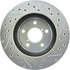 227.47010R by CENTRIC - Select Sport Drilled & Slotted Rotor, Right