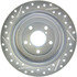 227.47011L by CENTRIC - Select Sport Drilled & Slotted Rotor, Left